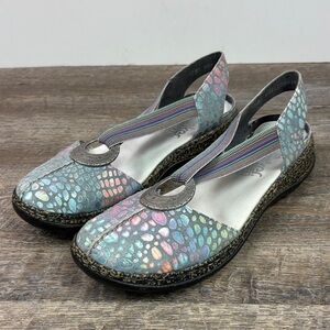 Rieker Anti-Stress DORIS Mary Jane Comfort Shoes EU39 US 8-8.5